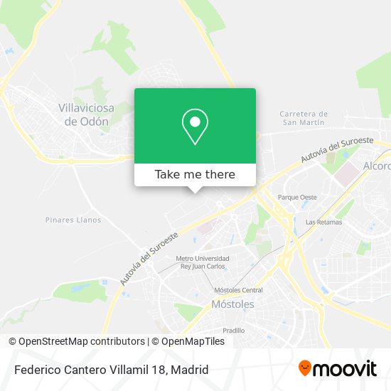 Federico Cantero Villamil 18 map