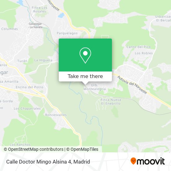 Calle Doctor Mingo Alsina 4 map