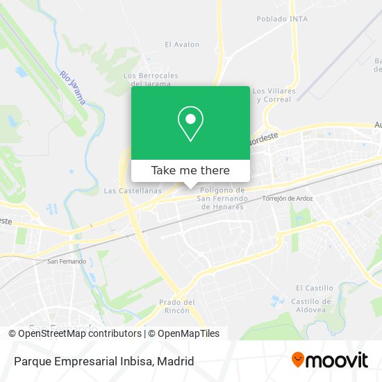 Parque Empresarial Inbisa map