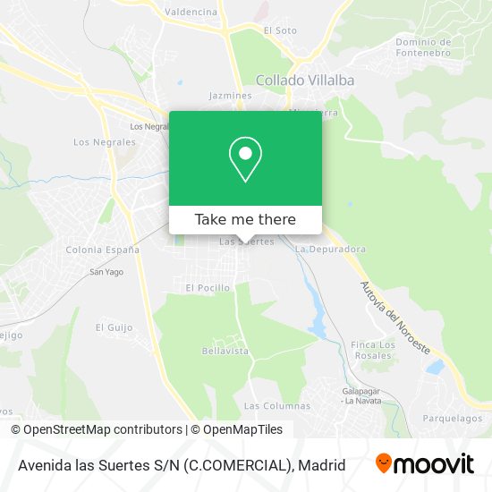 Avenida las Suertes S / N (C.COMERCIAL) map