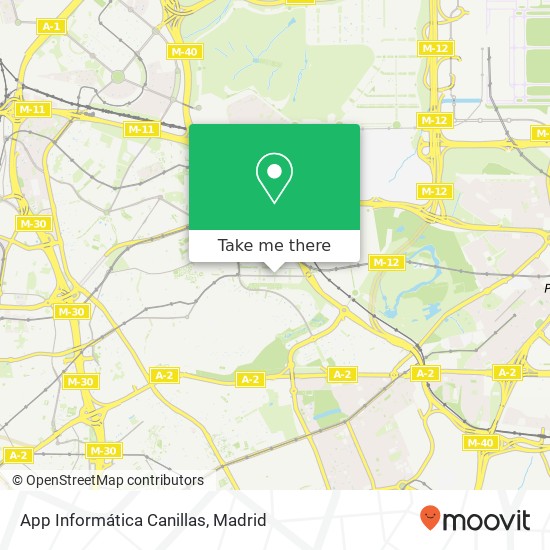 mapa App Informática Canillas
