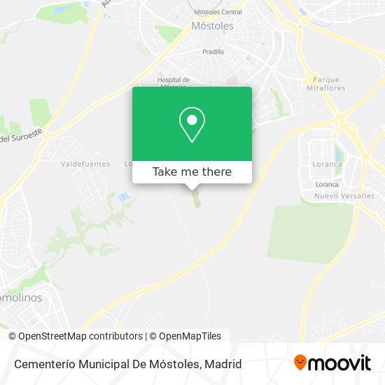 Cementerío Municipal De Móstoles map