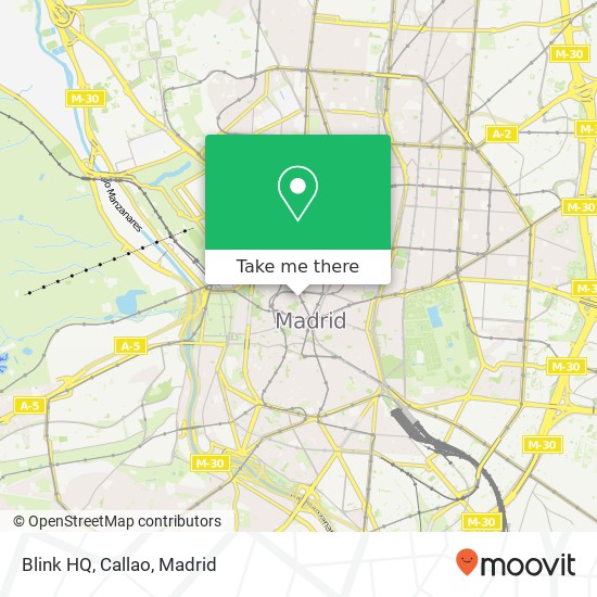 mapa Blink HQ, Callao