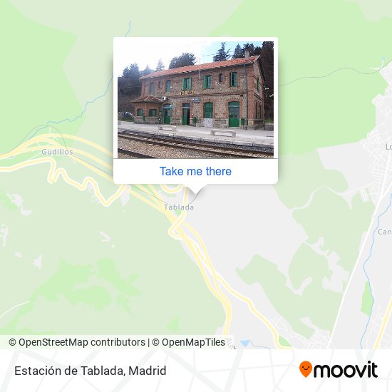 mapa Estación de Tablada