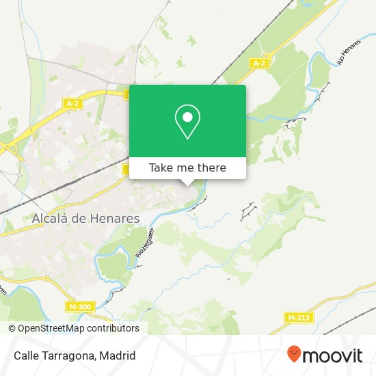 Calle Tarragona map