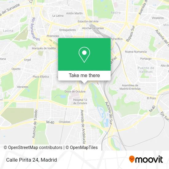 Calle Pirita 24 map