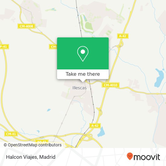 Halcon Viajes map