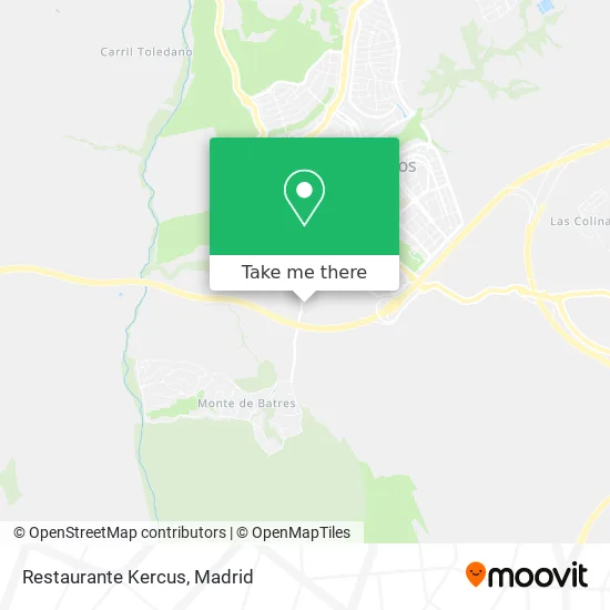 Restaurante Kercus map