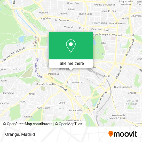 Orange map