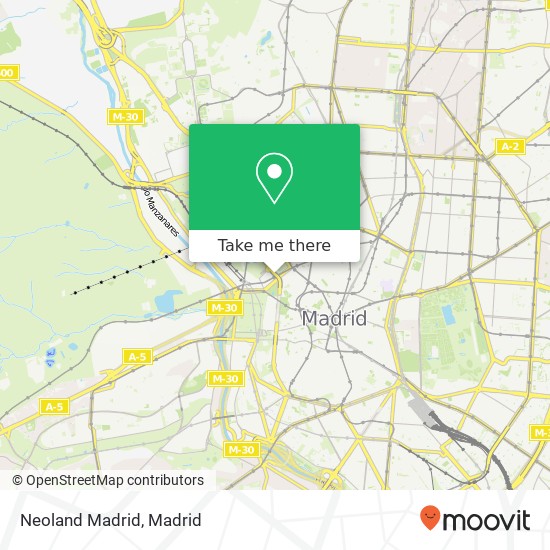 Neoland Madrid map