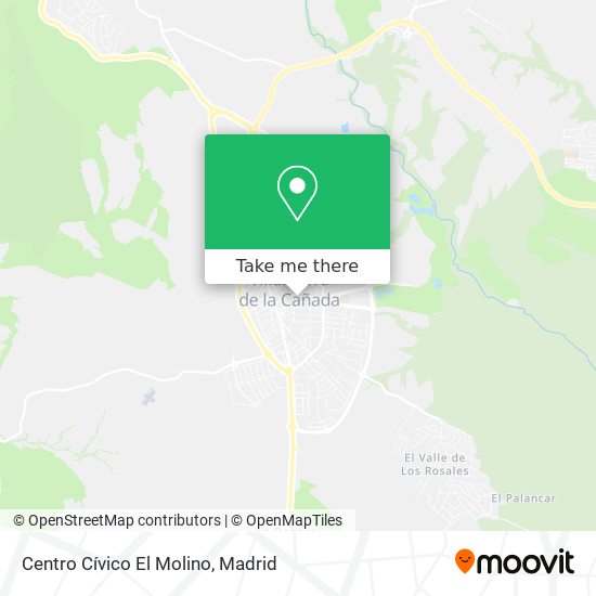 mapa Centro Cívico El Molino