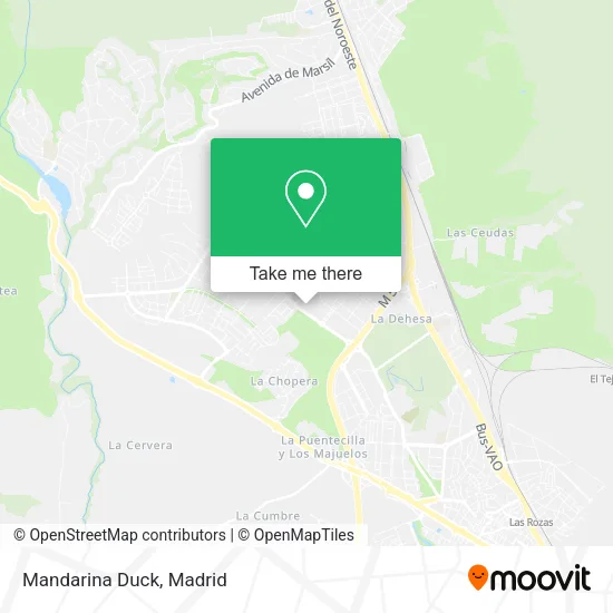 Mandarina Duck map