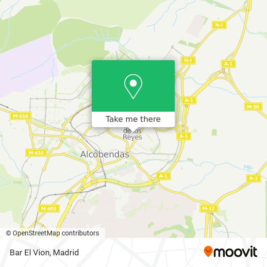 Bar El Vion map