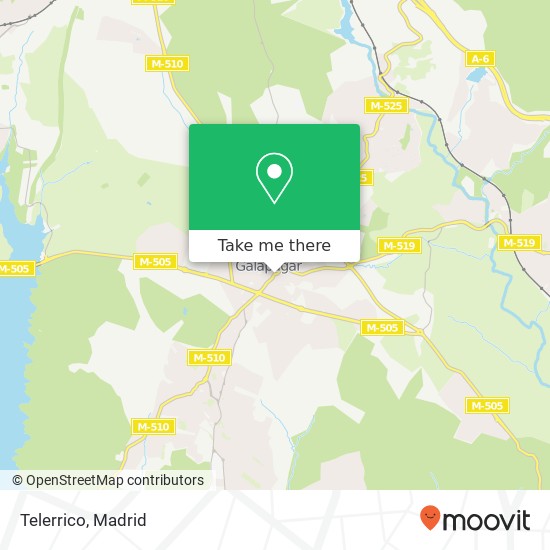 Telerrico map