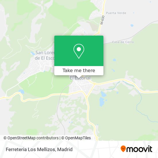 Ferreteria Los Mellizos map