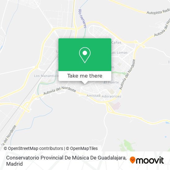 Conservatorio Provincial De Música De Guadalajara map