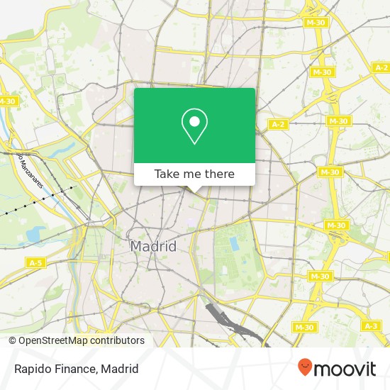 mapa Rapido Finance