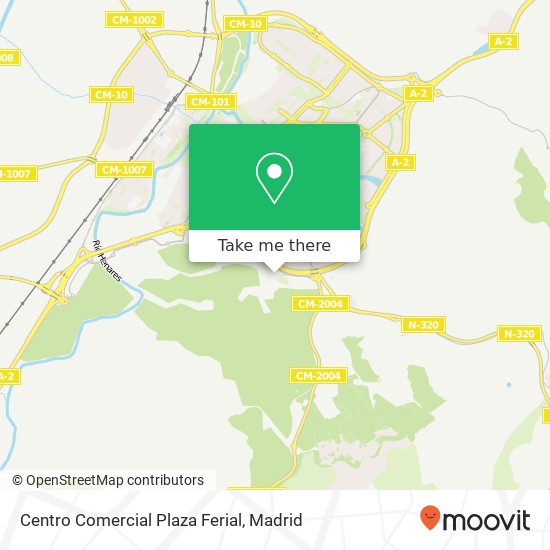 Centro Comercial Plaza Ferial map