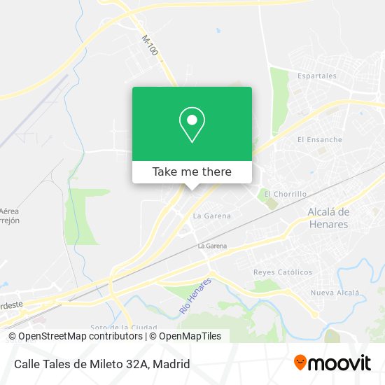 Calle Tales de Mileto 32A map