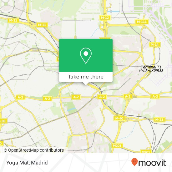 Yoga Mat map