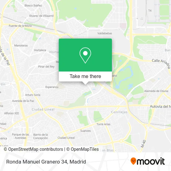 Ronda Manuel Granero 34 map