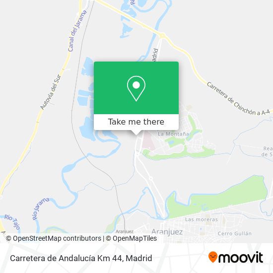 Carretera de Andalucía Km 44 map