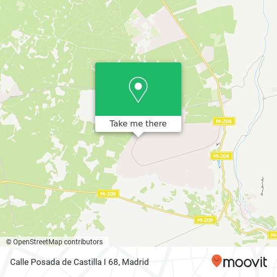 Calle Posada de Castilla I 68 map