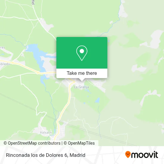 Rinconada los de Dolores 6 map