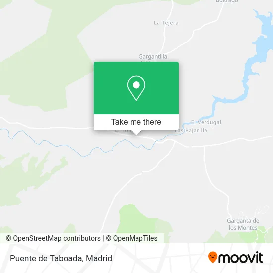 Puente de Taboada map