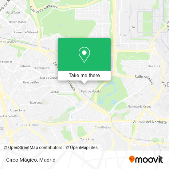 mapa Circo Mágico
