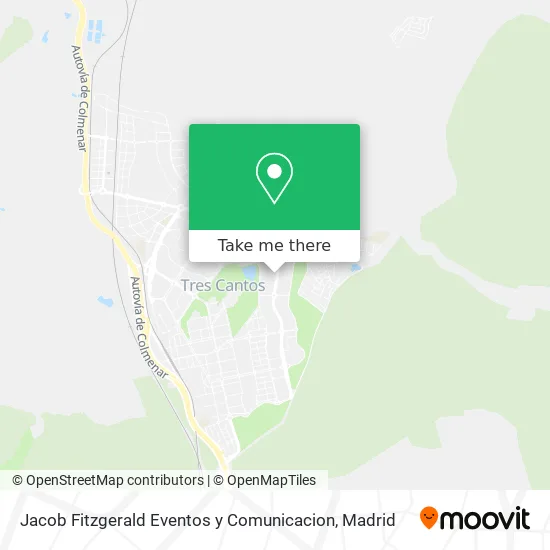 Jacob Fitzgerald Eventos y Comunicacion map