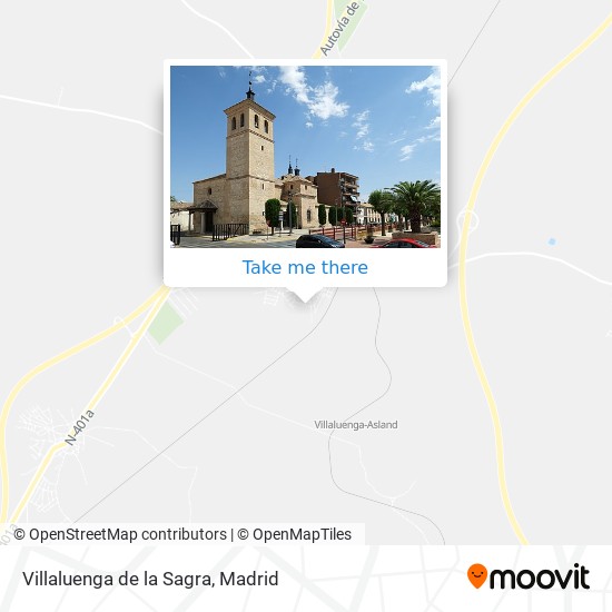 Villaluenga de la Sagra map