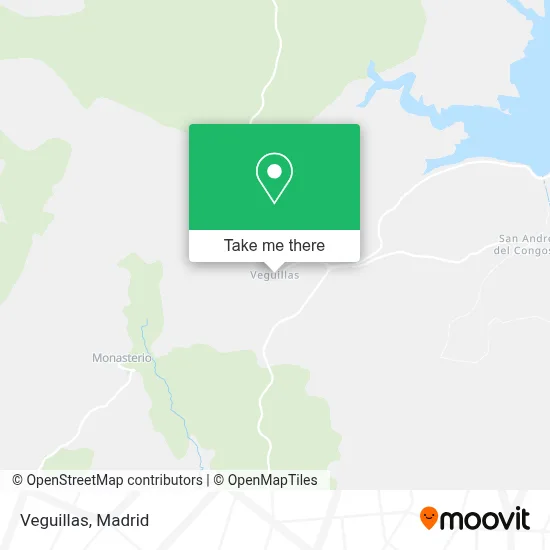 Veguillas map
