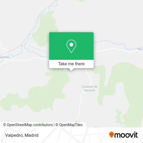 Valpedro map