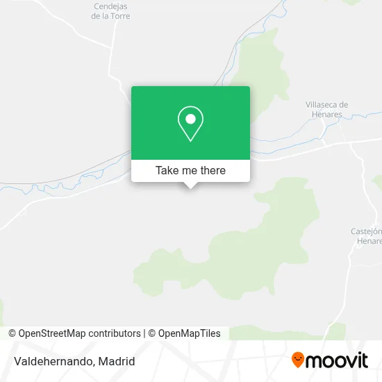 Valdehernando map