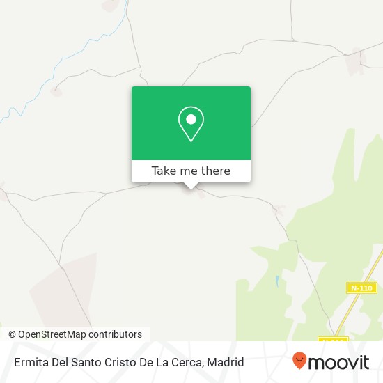 mapa Ermita Del Santo Cristo De La Cerca