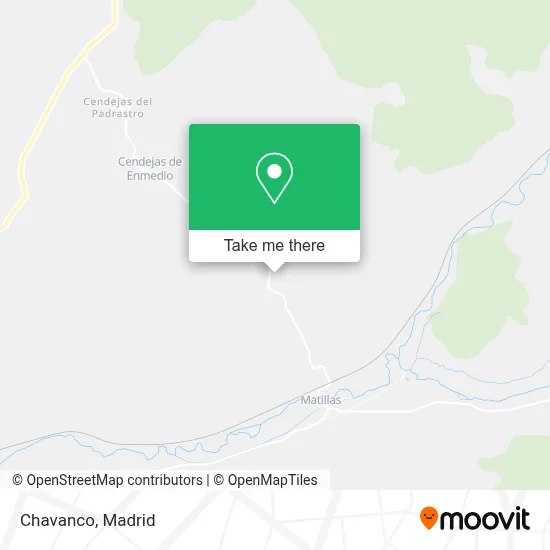 Chavanco map