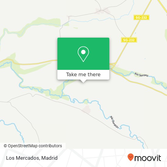 Los Mercados map