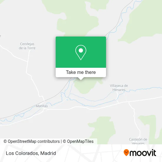 Los Colorados map