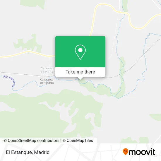 El Estanque map