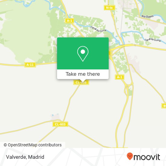 Valverde map