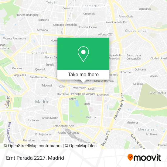 Emt Parada 2227 map