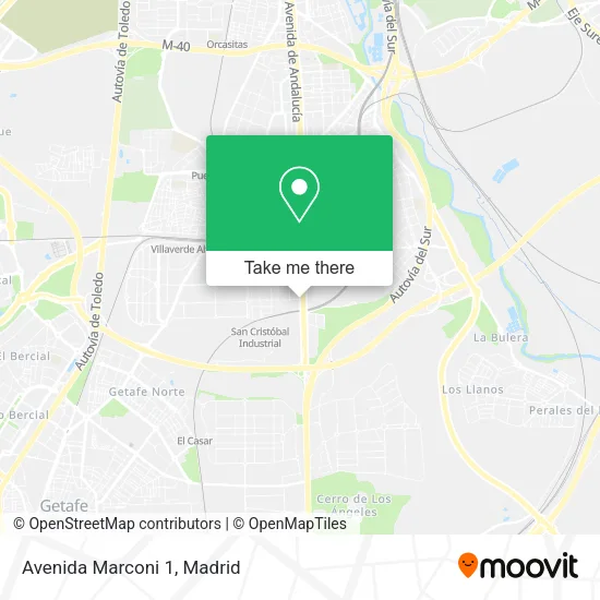 Avenida Marconi 1 map