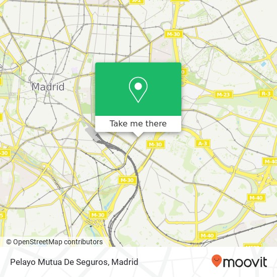 Pelayo Mutua De Seguros map