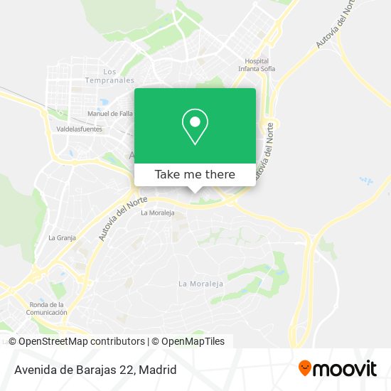 Avenida de Barajas 22 map