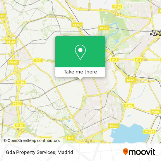 mapa Gda Property Services