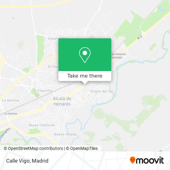Calle Vigo map
