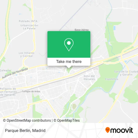 Parque Berlin map