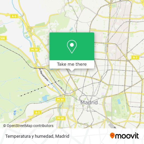 mapa Temperatura y humedad