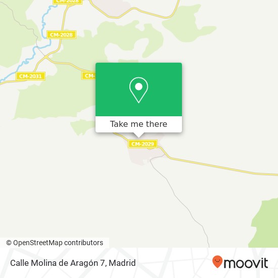 Calle Molina de Aragón 7 map